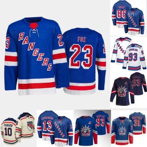 Maillot personnalisé New York''Rangers''23 Adam Fox Patrick Kane Ryan Lindgren Igor Shesterkin Artemi Panarin Chris Kreider Mika Zibanejad Kakko La