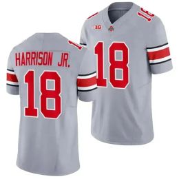 AANGEPASTE Ohio State Buckeyes Custom College Football Jersey Marvin Harrison Jr. Jaxon Smith-Njigba C.J. Stroud Henderson J.T. Tuimoloau Emeka