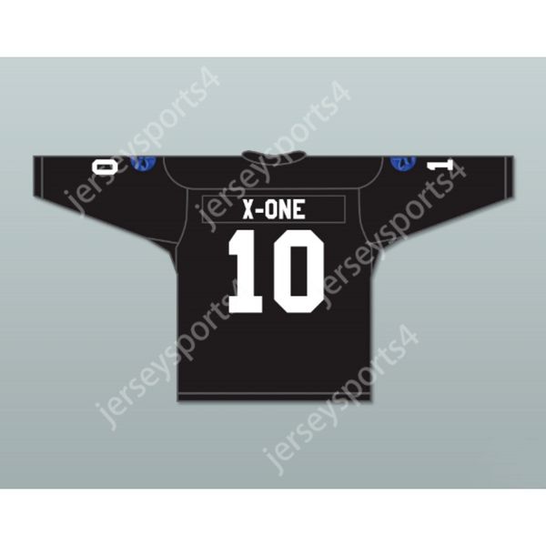 Maillot de hockey personnalisé ONYX REACT X1 X-0NE 10, nouveau haut cousu S-M-L-XL-XXL-3XL-4XL-5XL-6XL