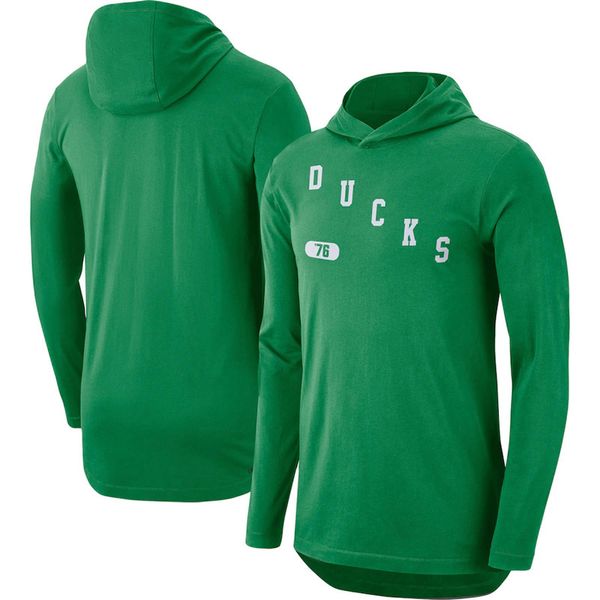 Personnalisé Oregon Ducks T-shirt à capuche personnaliser hommes collège vert maillots noirs manches longues avec t-shirt à capuche taille adulte chemises imprimées