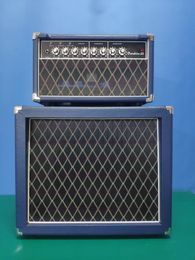 Aangepaste overdrive Grand versterker hoofd 20W Valve Gitaar Amp Combo en 112 Speaker Cabinet JJ Tubes 2 X EL84; 3 x 12ax7 met lus