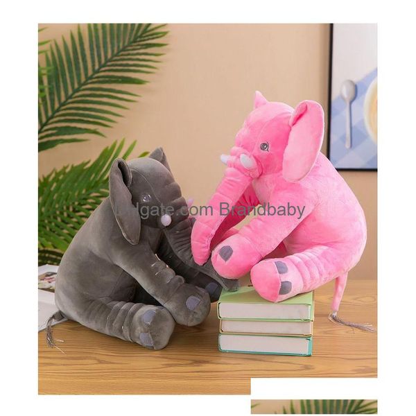 Personnalisé P corps oreiller enfant éléphant peluches poupée confort jouet Py cadeaux de noël Hy Wy bébé Toygoods livraison directe Dhusk