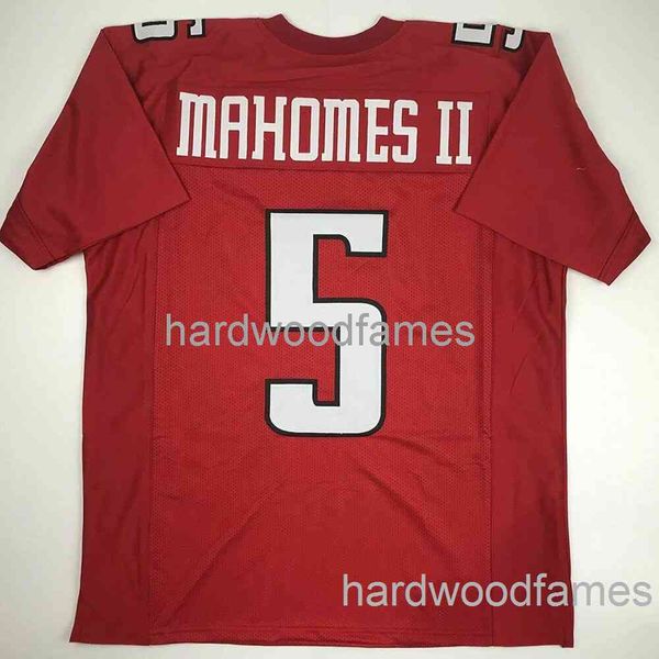 PERSONNALISÉ PATRICK MAHOMES II Texas Tech Red Stitched College Football Jersey AJOUTER N'IMPORTE QUEL NUMÉRO DE NOM