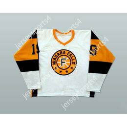 Maillot de hockey personnalisé PAUL MERCIER NIAGARA FALLS FLYERS NOUVEAU Top cousu S-M-L-XL-XXL-3XL-4XL-5XL-6XL