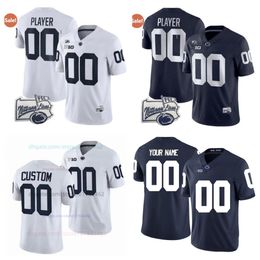 Aangepaste Penn State Nittany Lions College voetbalshirts PSU pach Jersey Micah Parsons Sean Clifford Trace McSorley Saquon Barkley heren dames jeugdtruien