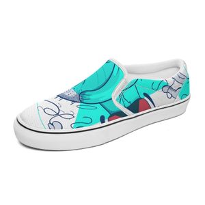 Zapatos de lona permeables personalizados para estudiantes adolescentes zapatillas deportivas b25 tamaño 36-45