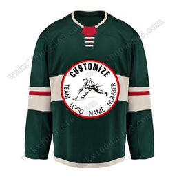 Personnalisez personnalisé Nom cousu NON KIRILL KAPRIZOV MARC-ANDRE Fleury Jared Spurgeon Mats Zuccarello Foligno Matt Boldy Jersey 240402