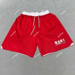 Aangepaste gepersonaliseerde basketbalshorts Heren Baki-themashorts Cartoon sportshorts Sneldrogend Kort Anime Baki Haman Streetwear Strand Casual elastische taille