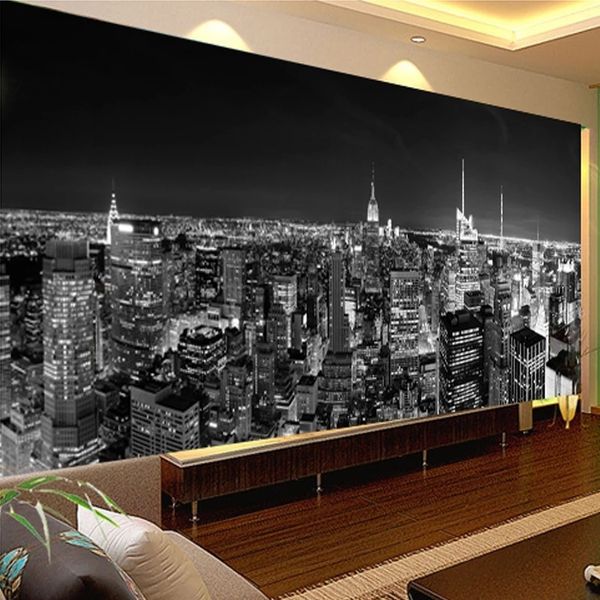 Personnalisé photo papier peint 3D cheval stéréo brisé mural brique mural salon salle de séjour fond peinture maison décor