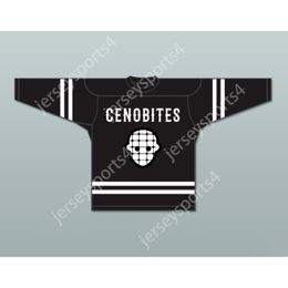 Personalizado PINHEAD 1 CENOBITES NEGRO HOCKEY JERSEY HELLRAISER SERIES NUEVO Top cosido S-M-L-XL-XXL-3XL-4XL-5XL-6XL