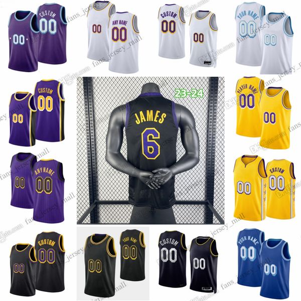 Maillots de basket-ball imprimés personnalisés de la nouvelle saison 2023-24 James Anthony D'Angelo Davis Russell Bryce Hamilton Colin Castleton Baugh D'Moi Hodge Pippen Jr. Valerio-Bodon