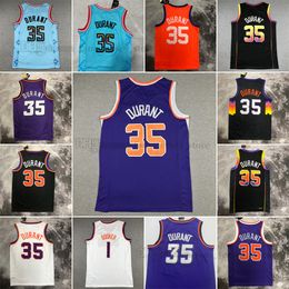 Personnalisé Imprimé 2023 New Basketball Jersey 35 Kevin 1 Devin Durant Booker Nom Numéro Loin Haute Qualité Respirant Sport Vente Haute Qualité Homme