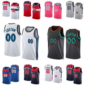 33 Kyle Kuzma Jersey personalizado 2023-24 camisetas de baloncesto impresas 13 Poole 1 Johnny Davis 24 Corey Kispert 21 Daniel Gafford Tyus Jones Landry Shamet Delon Wright Shorts