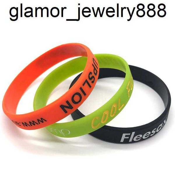 Bracelet en silicone promotionnel personnaliséBracelet en silicone réglablePromotion bracelet en caoutchouc festival sport pvc bracelet