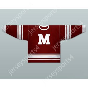 MAILLOT DE HOCKEY MAROONS DE MONTRÉAL ROUGE personnalisé 1931-35 NOUVEAU Top cousu S-M-L-XL-XXL-3XL-4XL-5XL-6XL