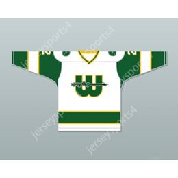 Personnalisé RICK LEY 2 WHA 1973-74 NEW ENGLAND WHALERS HOME HOCKEY JERSEY NOUVEAU Top cousu S-M-L-XL-XXL-3XL-4XL-5XL-6XL