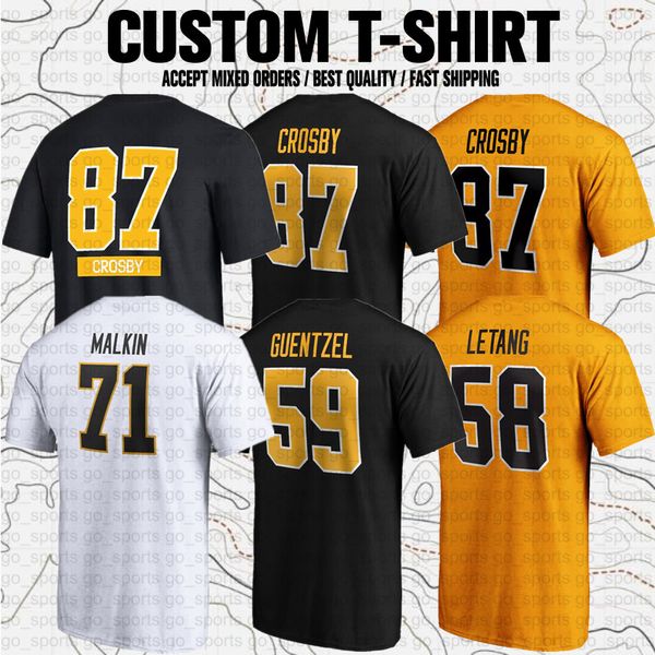 T-shirts personnalisés de marque Rust USA Hockey Club Fans