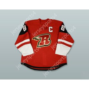 Personnalisé RYAN WALTERS 88 RAPID CITY RUSH MAILLOT DE HOCKEY ROUGE NOUVEAU Top Cousu S-M-L-XL-XXL-3XL-4XL-5XL-6XL