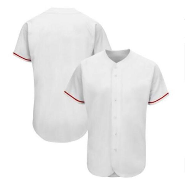 Maillots de baseball S-4XL personnalisés dans toutes les couleurs, le maillot de qualité en tissu époustouflant et maillot de taille