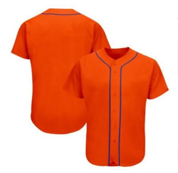 Maillots de baseball S-4XL personnalisés dans n'importe quelle couleur, tissu de qualité évacuant l'humidité respirant numéro et taille Jersey 37