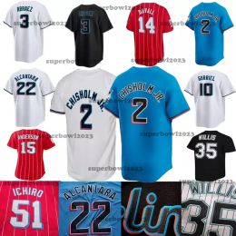 Custom S-4xl Jersey 8 Andre Dawson 2 Jazz Chisholm Jr. Baseball Jersey 22 Sandy Alcantara Miguel Rojas 16 Jose Fernandez 12 Jorge Soler 5 Jon Berti 15 Brian Anderson