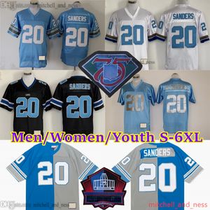 Aangepaste S-6XL 1960-1999 Throwback Football 44 Dick LeBeau Jersey Throwback Stitch 20 Billy Sims 37 Doak Walker 11 Greg Landry 24 Mel Farr 94 Luther Elliss Jerseys