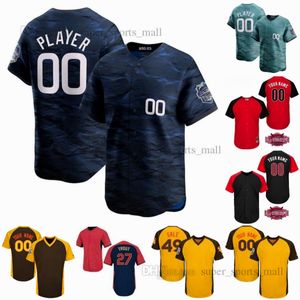 Custom S-6XL 2023 All-Star Baseball Jerseys Harper Rizzo Trout Donaldson Machado Venta Lindor Hombres Mujeres Jóvenes Jersey cosido