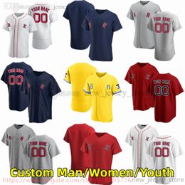 Custom S-6XL Movie College Baseball usa Jersey cosido 2 XanderBogaerts 15 DustinPedroia 11 RafaelDevers 41 ChrisSale 99 AlexVerdugo Hong Away Jerseys