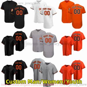 Custom S-6XL Movie College Baseball draagt Jerseys Stitched 8 CalRipken Jr. 19 ChrisDavis 99 JesusAguilar 16 TreyMancini 12 RougnedOdor Hong Away Jersey