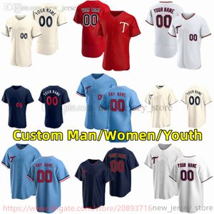 Custom S-6XL Movie College Baseball porte un maillot cousu 22 MiguelSano 11 JorgePolanco 1 NickGordon 25 ByronBuxton 15 GioUrshela AlexKirilloff Hong Maillots extérieurs