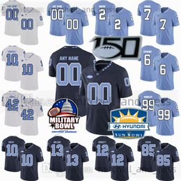 Custom S-6XL NCAA voetbalshirt North Carolina Tar Heels 2 Dyami Brown 8 Myles Murphy 3 Antoine Green 10 Drake Maye 7 Sam Howell 19 Ty Chandler mannen Jeugd vrouwen