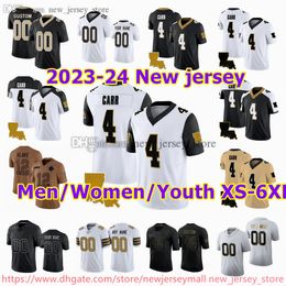 Maillot de football personnalisé S-6XL DIY NCAA cousu 41 AlvinKamara 13 MichaelThomas 23 MarshonLattimore 7 TaysomHill 2 JameisWinston 56 DemarioDavis Maillots