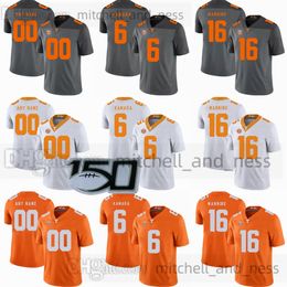 Personnalisé S-6XL NCAA Tennessee Volunteers Football Jersey 13 Gaston Moore 21 Navy Shuler 11 Jalin Hyatt 22 Jack Jancek 80 Ramel Keyton 43 Titus Rohrer hommes Jeunes femmes