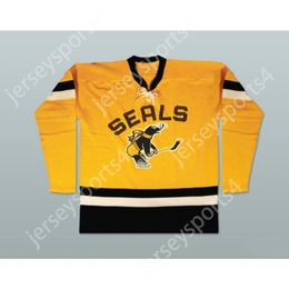 Maillot de hockey personnalisé SAN FRANCISCO SEALS OLD SCHOOL, nouveau haut cousu S-M-L-XL-XXL-3XL-4XL-5XL-6XL