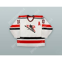 Personnalisé SANDY MCCARTHY 10 LAVAL TITANS MAILLOT DE HOCKEY BLANC NOUVEAU Top Cousu S-M-L-XL-XXL-3XL-4XL-5XL-6XL