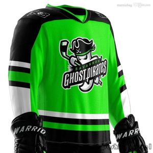 Aangepaste Savannah Ghost Pirates Jersey elke naam elk nummer 994