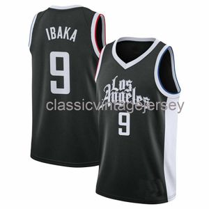 Personnalisé Serge Ibaka #9 Jersey Cousu Hommes Femmes Jeunesse XS-6XL NCAA