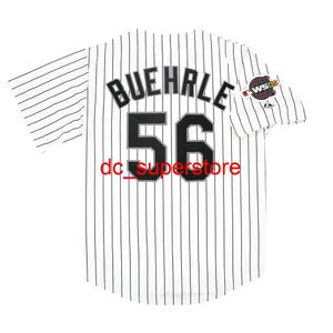 Couture personnalisée Mark Buehrle Chicago 2005 World Series Men's Home's White Jersey Men Women Youth Baseball Jersey XS-6XL