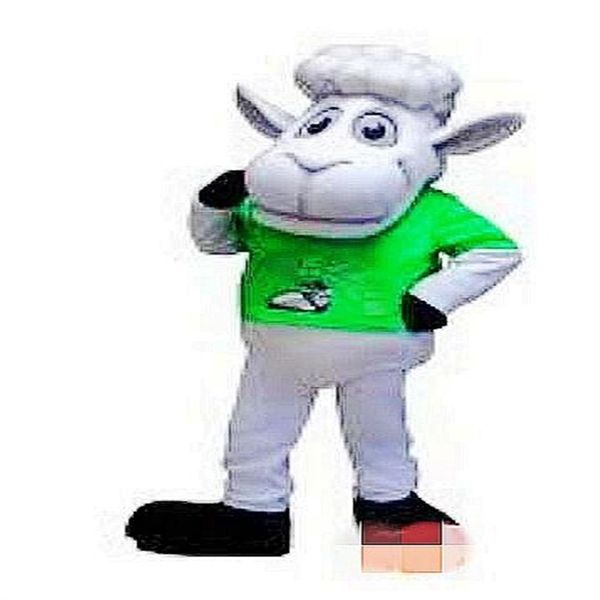 Costume de mascotte de mouton australien personnalisé, taille adulte 251W