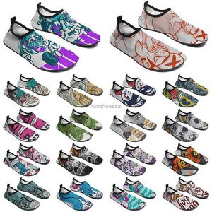 Aangepaste schoenen Diy Men Water Women schoen mode op maat gemaakte sneaker multi-coloured75 heren buiten sporttrainers129 ized s
