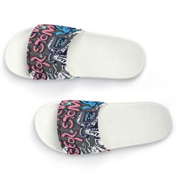 Aangepaste schoenen Diy bieden foto's om aanpassing slippers sandalen te accepteren Sandalen Slide DJSS Mens Dames comfortabel