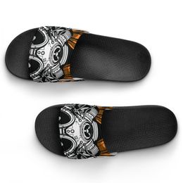 Chaussures personnalisées bricolage fournir des images pour accepter la personnalisation pantoufles sandales glisser jasjha hommes femmes confortables