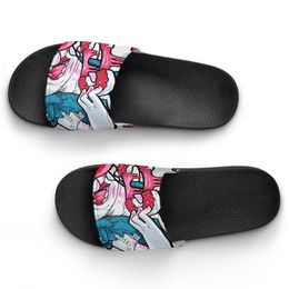 Zapatos personalizados DIY Proporcione imágenes para aceptar zapatillas personalizadas sandalias tobogán kamka qlalsj hombres mujeres cómodos