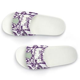 Aangepaste schoenen Diy bieden foto's om aanpassing slippers sandalen te accepteren Sandalen Slide QPSK Mens Dames comfortabel