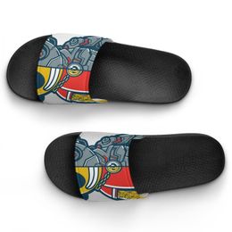 Aangepaste schoenen Diy bieden foto's om aanpassing slippers sandalen te accepteren Sandalen Slide Jasoiefh Joiqp Mens Dames comfortabel