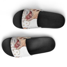 Aangepaste schoenen Diy bieden foto's om aanpassing slippers sandalen te accepteren Sandalen schuif hjashj heren dames comfortabel