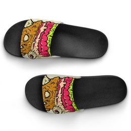 Chaussures personnalisées DIY Fournir des images pour accepter les pantoufles de personnalisation sandales diapositives Qiwhd mens Womens Sport