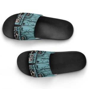 Chaussures personnalisées bricolage fournir des images pour accepter la personnalisation pantoufles sandales glisser ansja hommes femmes confortables