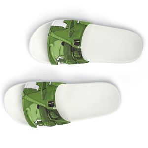 Chaussures personnalisées bricolage fournir des images pour accepter la personnalisation pantoufles sandales glisser kqghjwsh hommes femmes confortables