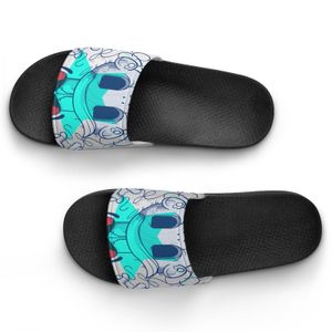 Aangepaste schoenen DIY bieden foto's om aanpassing slippers sandalen te accepteren Sandalen Slide lajsj heren dames sport